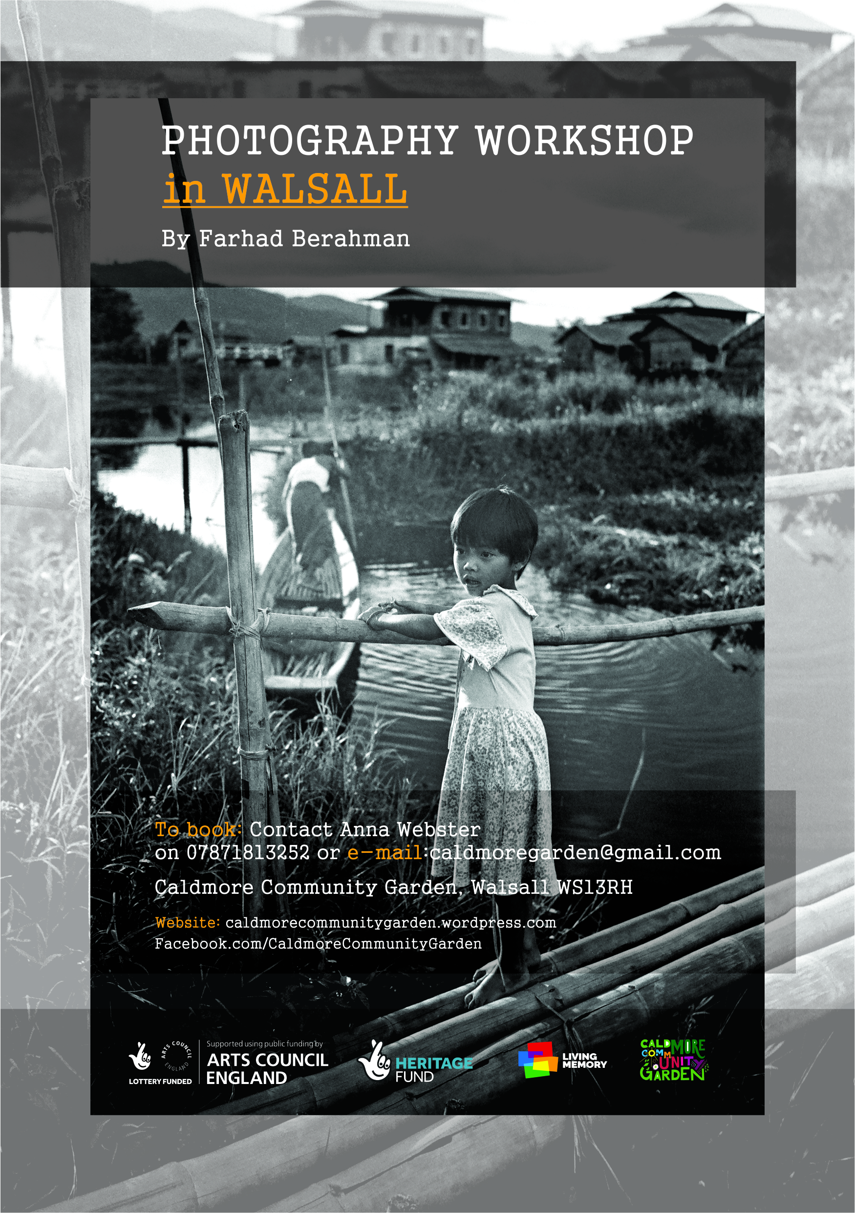 Photo workshops flyer