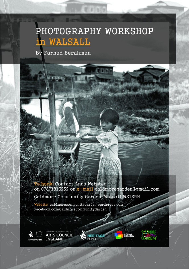 Photo workshops flyer